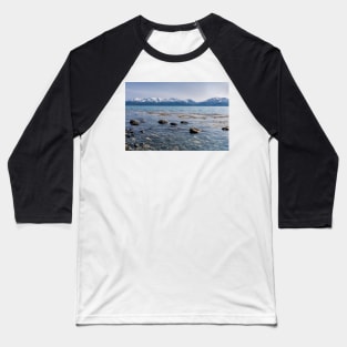A Fjord or a Glacier Lake? Baseball T-Shirt